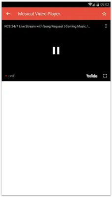 Musical Video Player android App screenshot 5